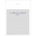 LI LIVRE DOU TRESOR CL***