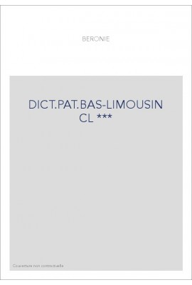 DICT.PAT.BAS-LIMOUSIN CL ***