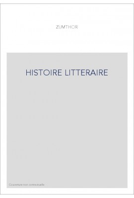 HISTOIRE LITTERAIRE