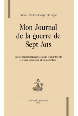 MON JOURNAL DE LA GUERRE DE SEPT ANS