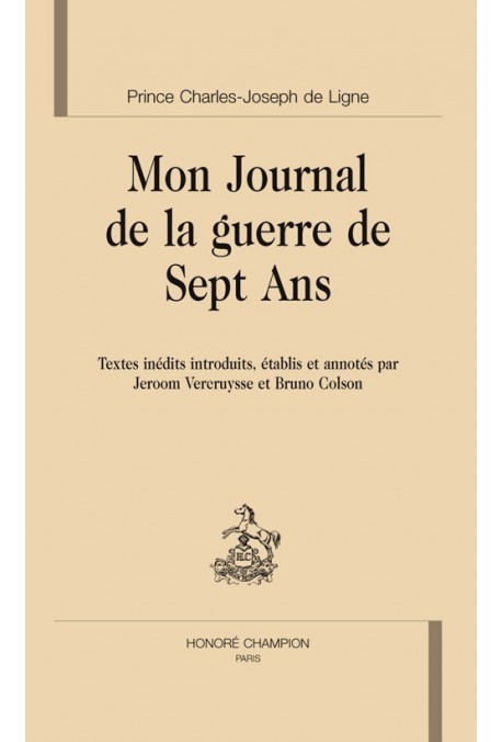 MON JOURNAL DE LA GUERRE DE SEPT ANS