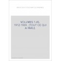 REVUE DES ETUDES NAPOLEONIENNES VOLUMES 1-45. 1912-1939.  (TOUT CE QUI A PARU).