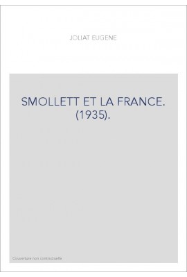 SMOLLETT ET LA FRANCE. (1935).