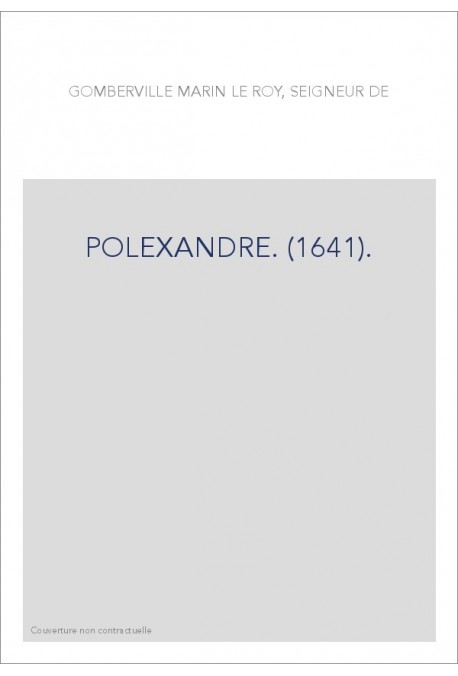 POLEXANDRE. (1641).