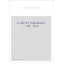 OEUVRES POETIQUES (1046-1130).