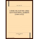 L'IDEE DE NATURE CHEZ LEON ALBERTI (1404-1472).