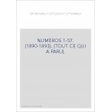 ENTRETIENS POLITIQUES ET LITTERAIRES NUMEROS 1-57. (1890-1893). (TOUT CE QUI A PARU).