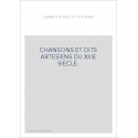 CHANSONS ET DITS ARTESIENS DU XIIIE SIECLE.