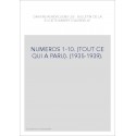 LES CAHIERS AUREVILLIENS. NUMEROS 1-10. (TOUT CE QUI A PARU). (1935-1939).