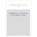 CAHIERS ALFRED DE MUSSET. NUMEROS 1-2 .(TOUT CE QUI A PARU). (1934).