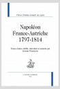 NAPOLÉON FRANCE-AUTRICHE  1797-1814