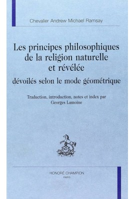 LES PRINCIPES PHILOSOPHIQUES DE LA RELIGION NATURELLE  ET REVELLEE