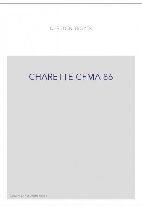 CHARETTE CFMA 86