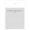 OEUVRES COMPLETES T2 : CORRESPONDANCE II (1767-1786)