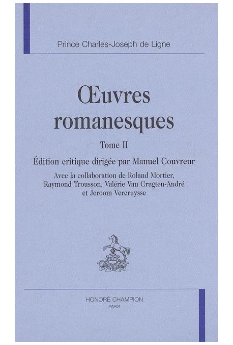 OEUVRES ROMANESQUES - TOME II