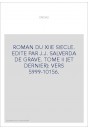 ENEAS. ROMAN DU XIIE SIECLE. TOME II (ET DERNIER): VERS 5999-10156.