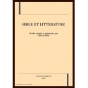 BIBLE ET LITTERATURE