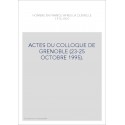 HOMERE EN FRANCE APRES LA QUERELLE (1715-1900). ACTES DU COLLOQUE DE GRENOBLE (23-25 OCTOBRE 1995).
