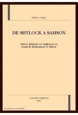 DE SHYLOCK A SAMSON