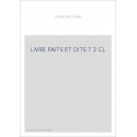 LE LIVRE DES FAITS ET BONNES MOEURS DU SAGE CHARLES V  TOME 2 SEUL