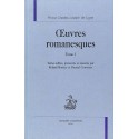 OEUVRES ROMANESQUES - TOME 1