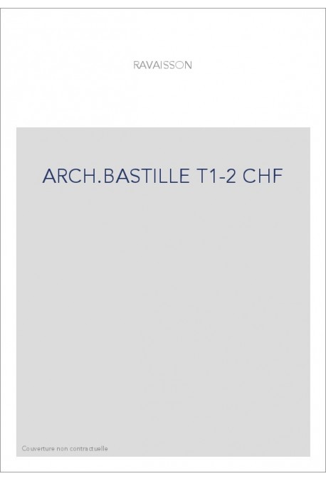 ARCH.BASTILLE T1-2 CHF