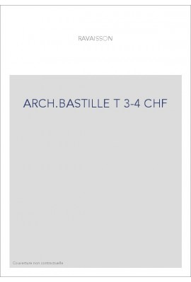 ARCH.BASTILLE T 3-4 CHF