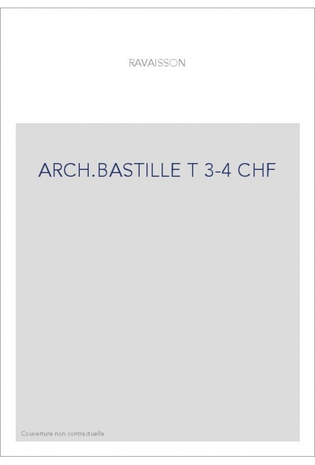 ARCH.BASTILLE T 3-4 CHF