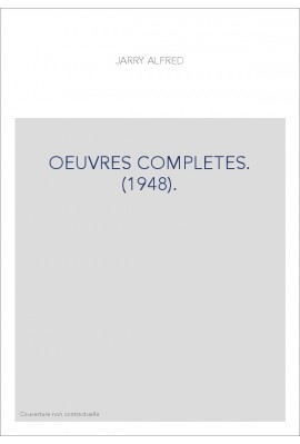 OEUVRES COMPLETES. (1948).