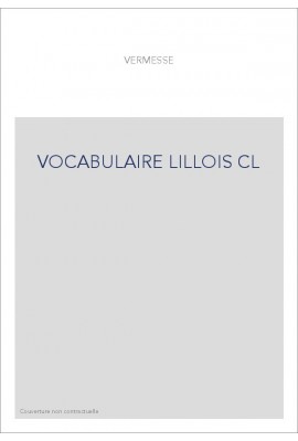 VOCABULAIRE LILLOIS CL