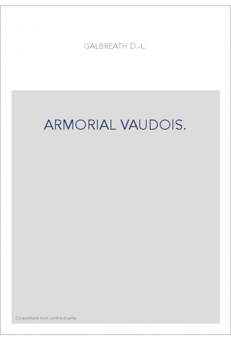 ARMORIAL VAUDOIS.