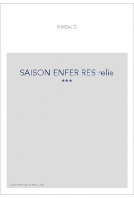 SAISON ENFER RES relie ***