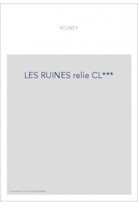 LES RUINES relie CL***