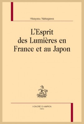 L'ESPRIT DES LUMIÈRES EN FRANCE ET AU JAPON