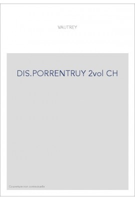 DIS.PORRENTRUY 2vol CH