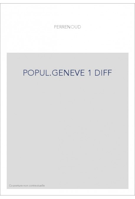 POPUL.GENEVE 1 DIFF