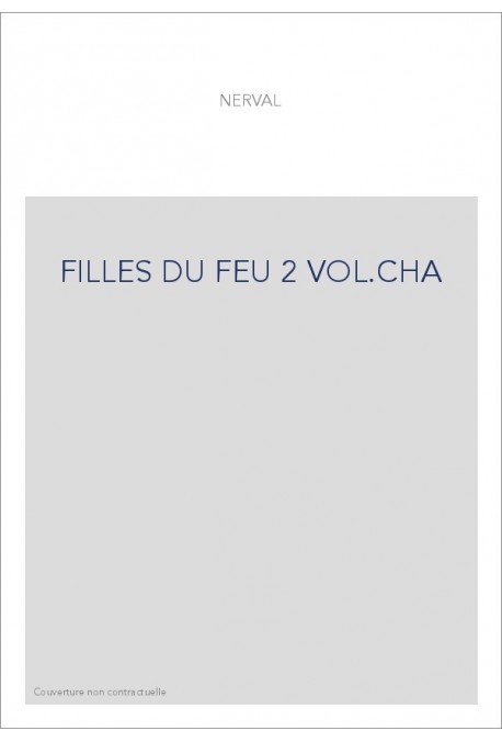 FILLES DU FEU 2 VOL.CHA