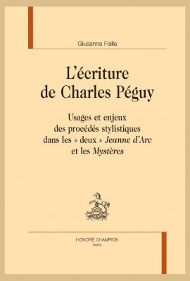 L'ÉCRITURE DE CHARLES PEGUY