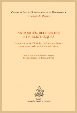 ANTIQUITÉS, RECHERCHES ET BIBLIOTHÈQUES